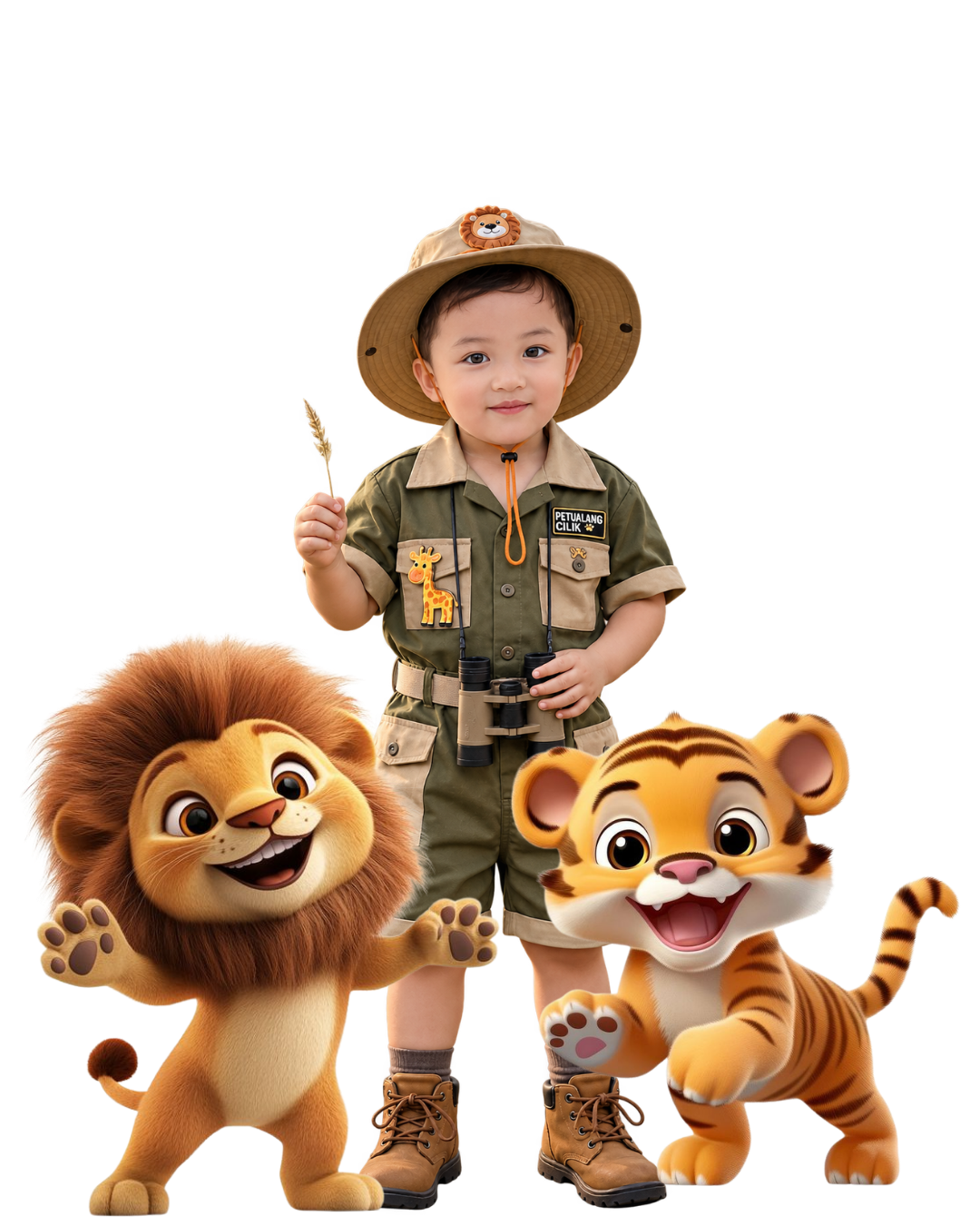 Foto anak yang berulang tahun